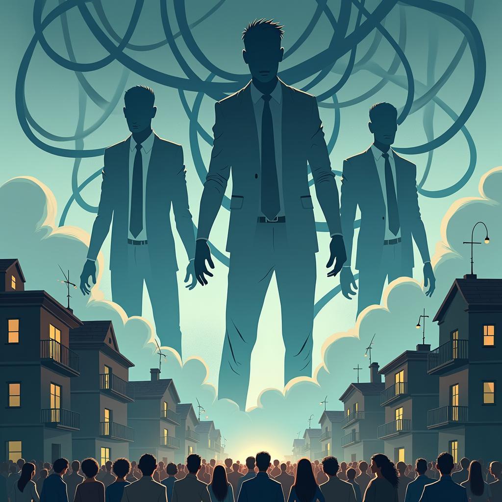 Powerful tech giants' societal influence and widespread concerns necessitating government regulation.