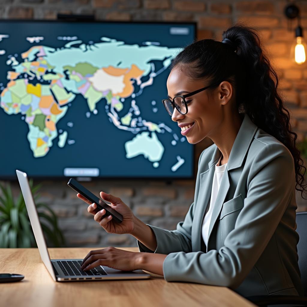 Technology, like laptops and smartphones, empowering social entrepreneurs to scale their impact globally and improve operational efficiency.