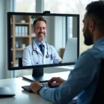 Remote medical consultation using telemedicine technology