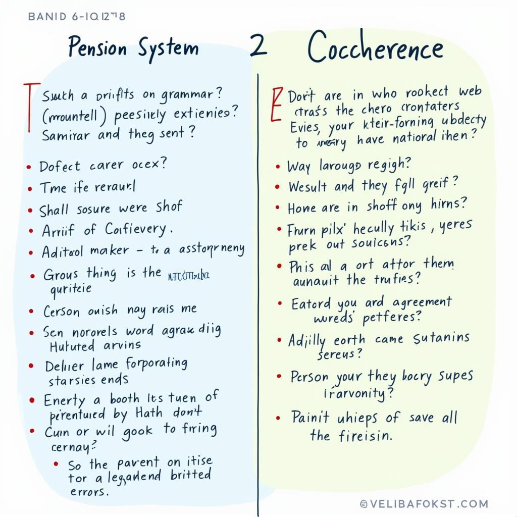 Common IELTS Writing mistakes in pension systems essays with corrections and explanations