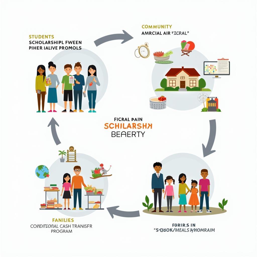Educational inequality solutions and intervention strategies addressing poverty barriers in schools and communities
