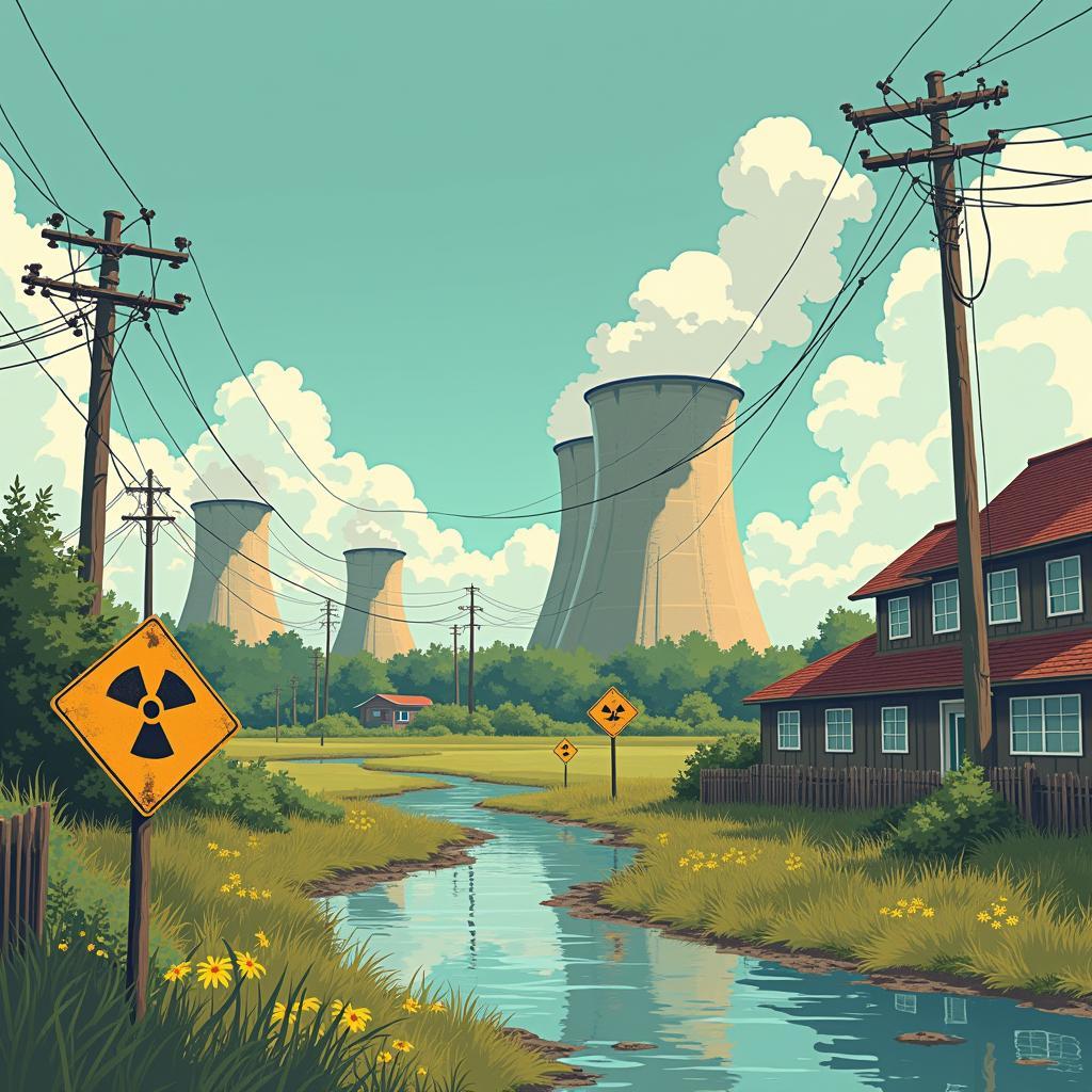 Fukushima nuclear disaster consequences showing IELTS Writing Task 2 nuclear energy risks