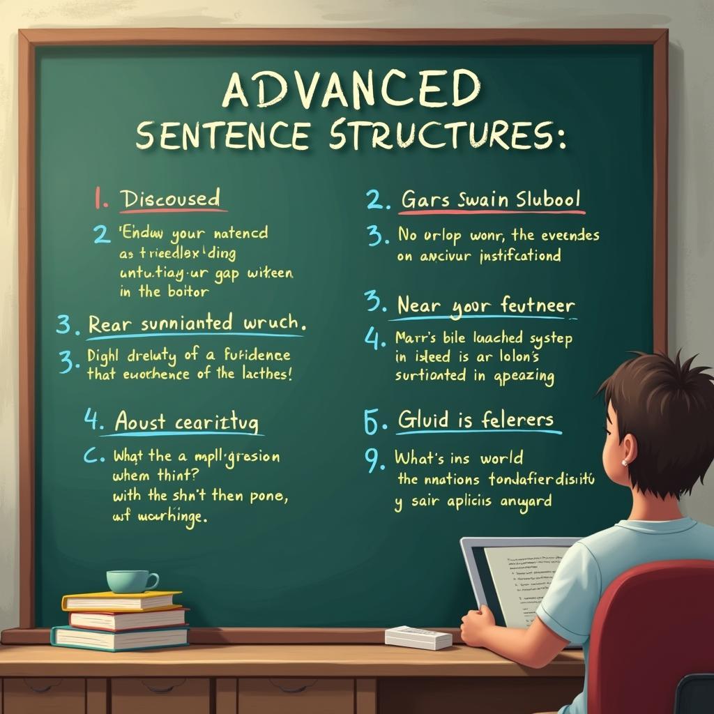 High-scoring grammar structures for gap year essays