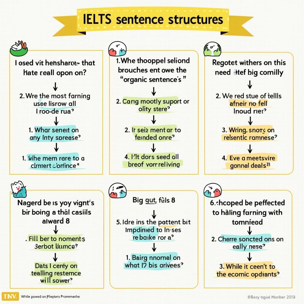 IELTS Writing Task 2 advanced sentence structures and grammar examples for high band scores