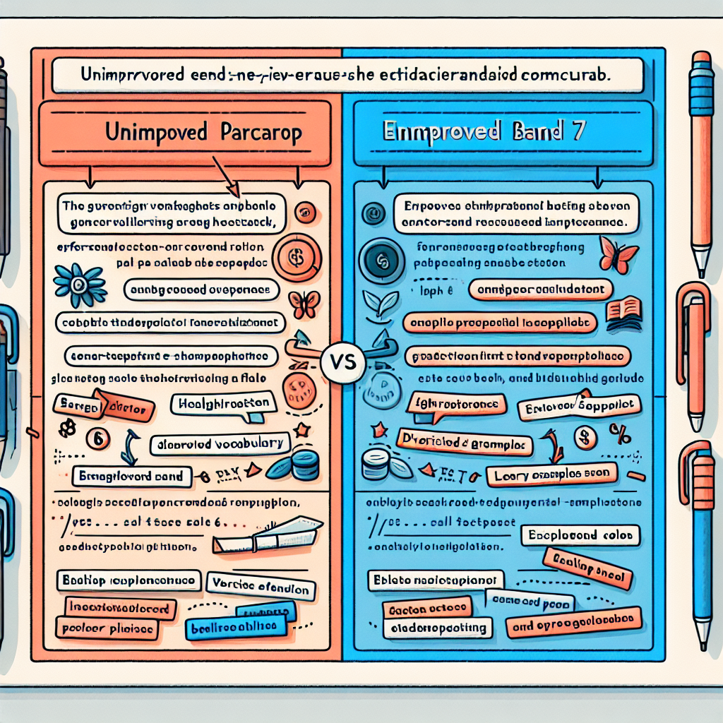 Improving from Band 6 to 7 on healthcare essays with examples