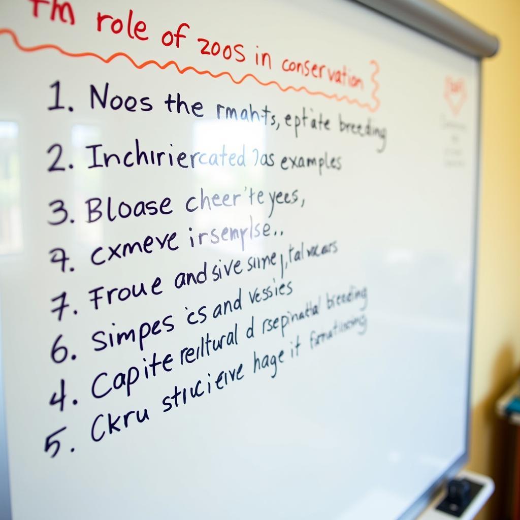 IELTS Writing Task 2 on the role of zoos in conservation and ethics